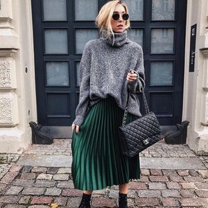 Zara oversized roll neck jumper